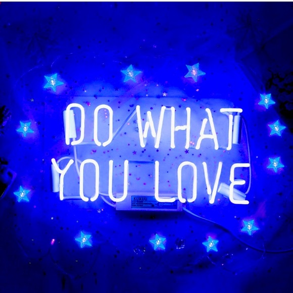 REAL NEON Do What You Love Red Light Wall/Room/Party/Graduation/Holiday Decor - Picture 6 of 7